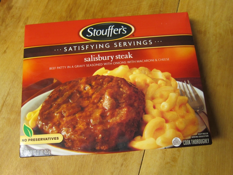 Frozen Friday Stouffer's Salisbury Steak