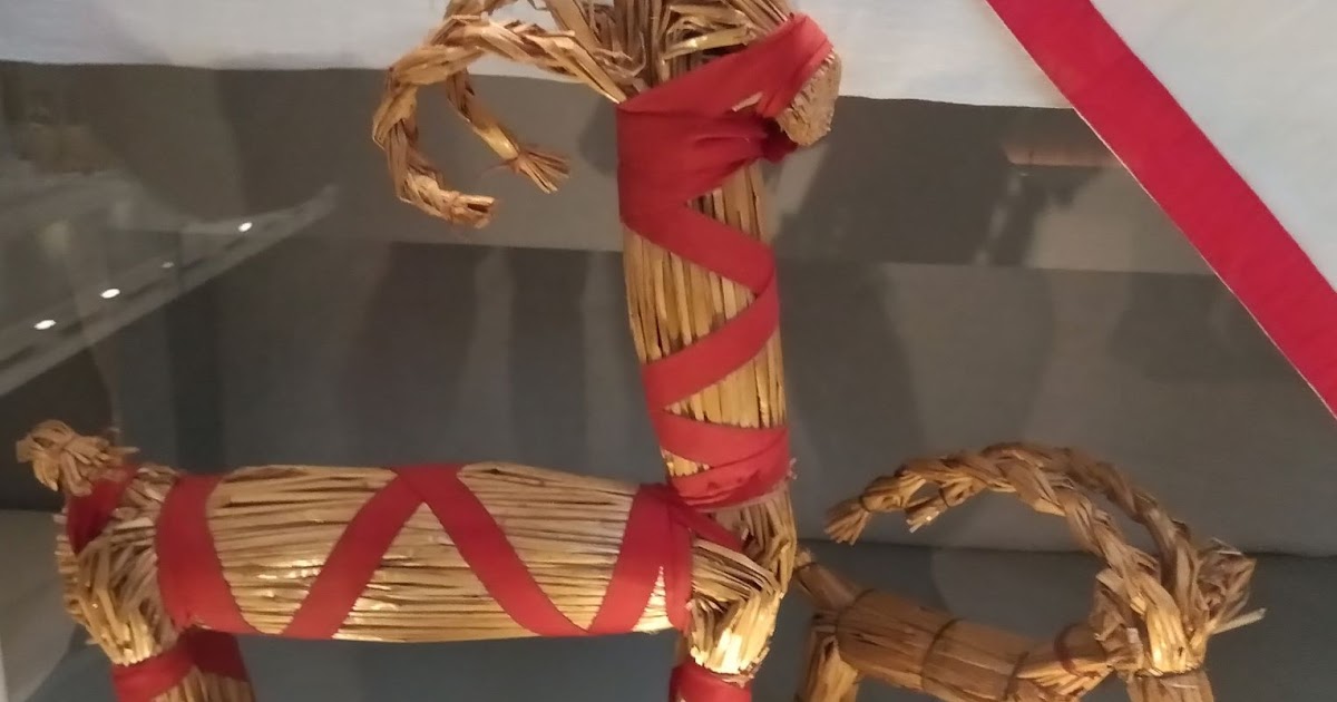 A bad witch's blog Yuletide Folklore The Christmas Goat from Sweden