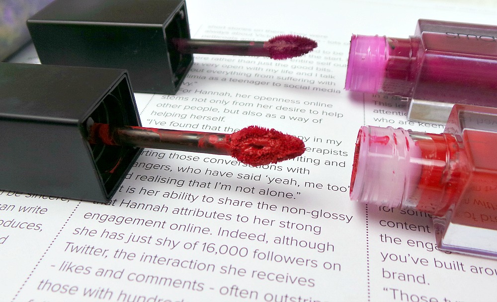Smashbox Liquid Lipsticks wands