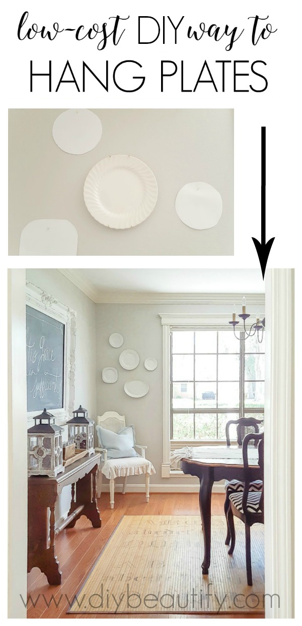 Easy LowCost Way to Hang Plates on the Wall DIY Beautify Creating