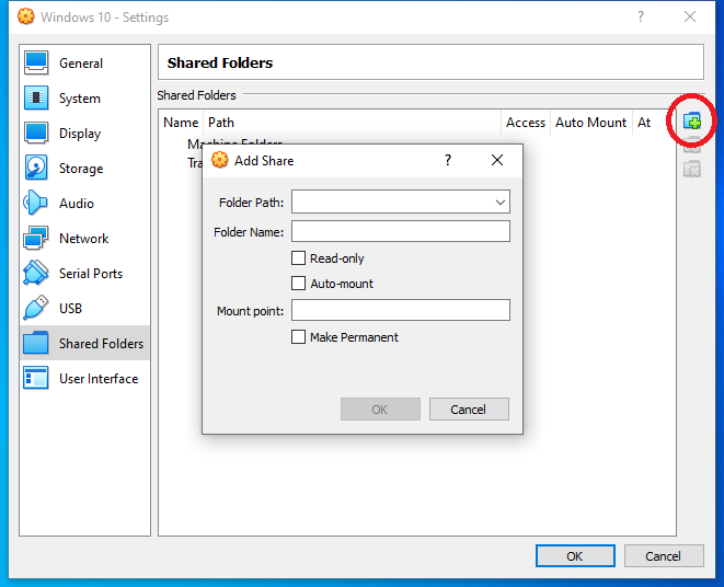 virtual machine shared folder virtual machine shared folder