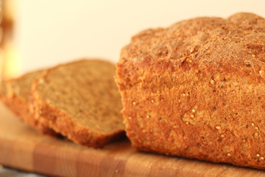 Tried in Blue Fermented Friday Leftover Oatmeal Turned Bread