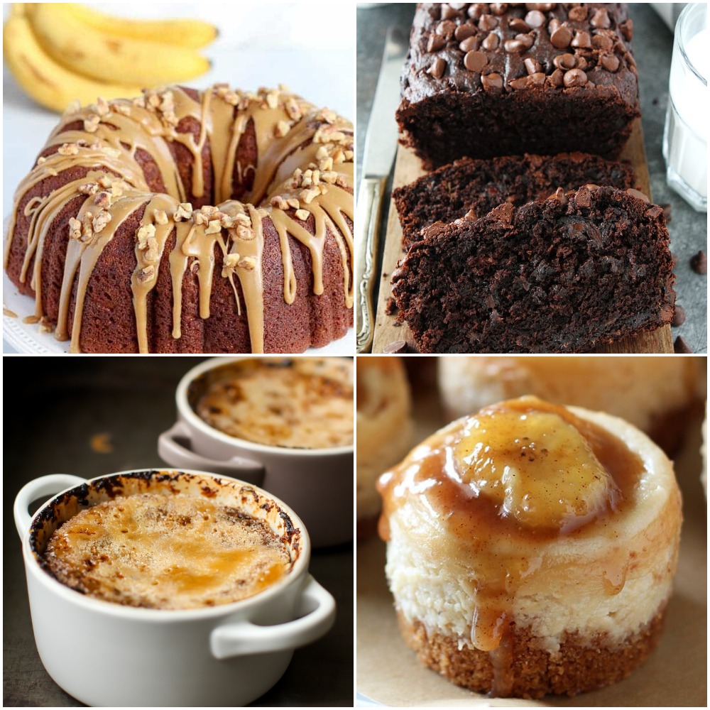 20 Delicious and Easy to Make Banana Desserts