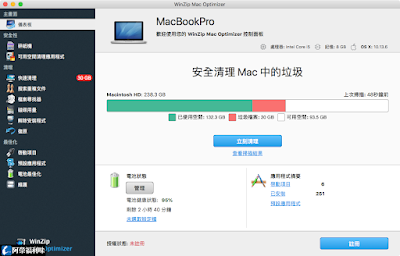 WinZip Mac Optimizer