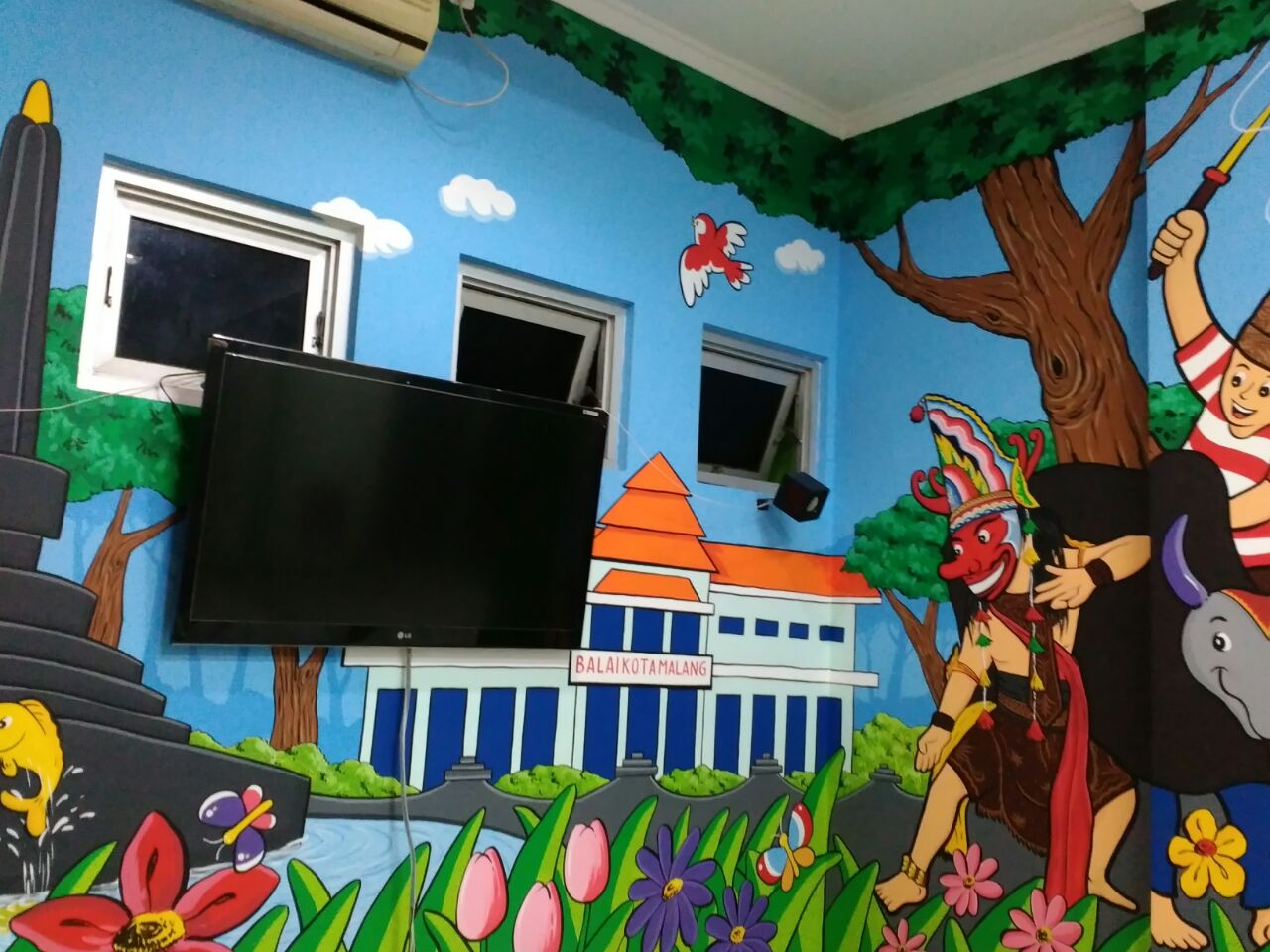 Lukisan Lukisan Mural Sekolah Paling Keren Lukisan Lukisan Mural Sekolah Paling Keren