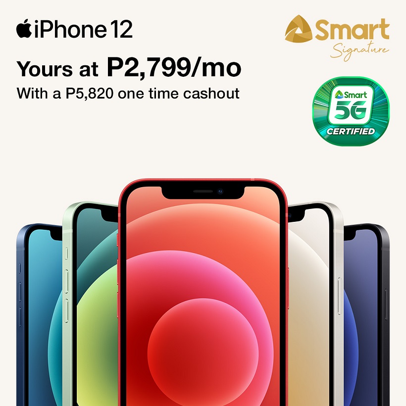 Smart launches iPhone 12 series with new Signature 5G Plans