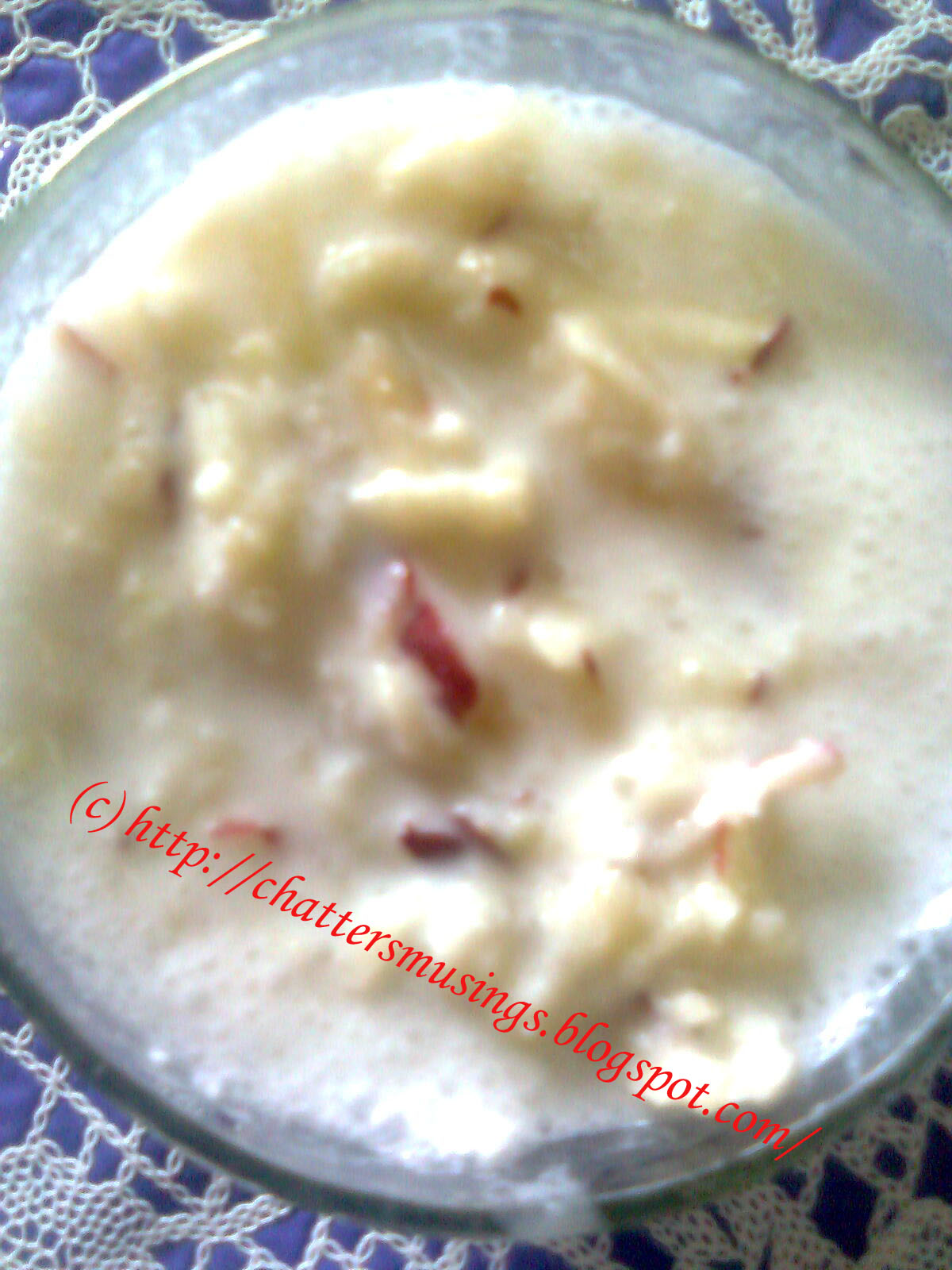 Apple raita .. Homely Food
