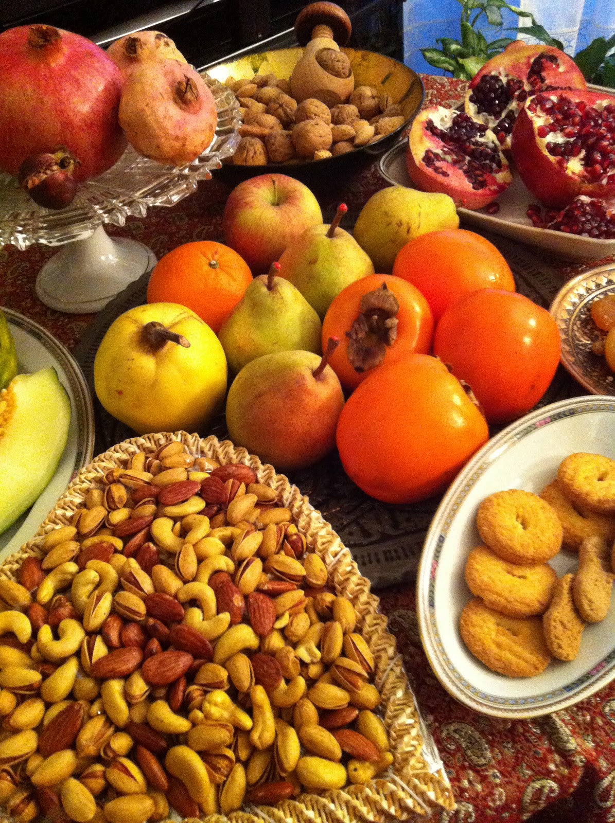 La mia cucina persiana Shabe Yalda La notte più lunga dell'anno