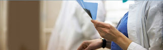 professional holding document