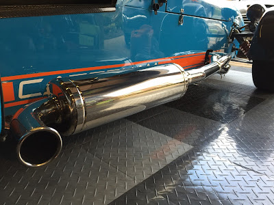 Gleaming exhaust and Cat bypass pipe