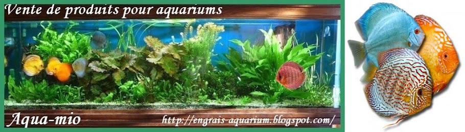 Engrais aquarium pour bacs plantes aqua-mio