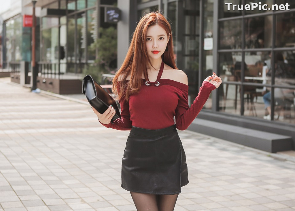 Image Korean Fashion Model – Hyemi – Office Dress Collection #3 - TruePic.net - Picture-43
