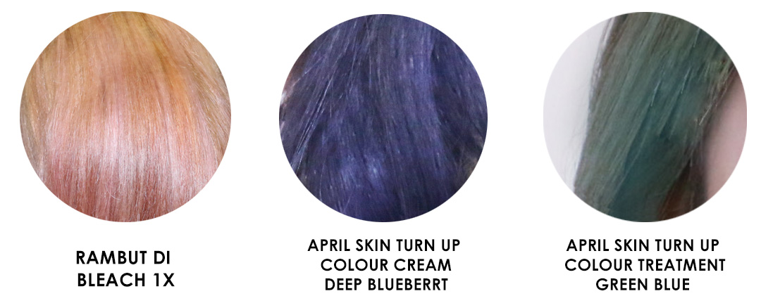 April Skin Turn Up Color Treatment in Blue Green - wide 2