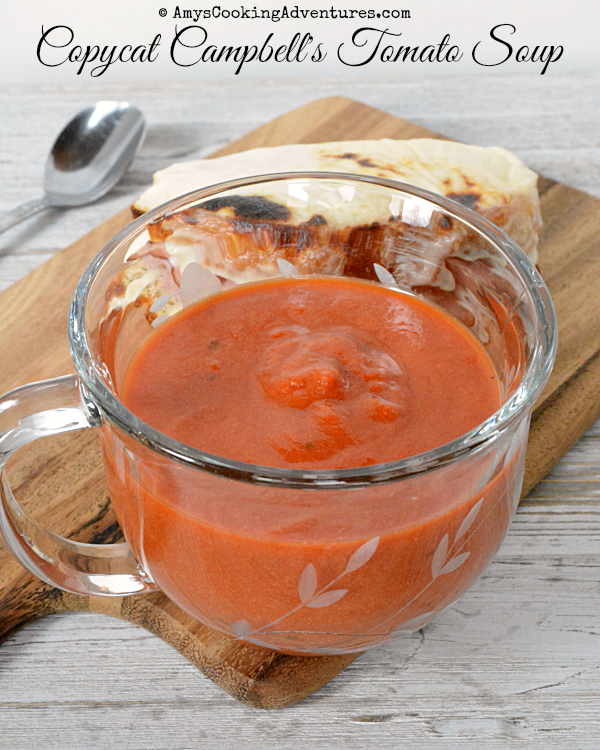 Copycat Campbell's Tomato Soup SoupSwappers