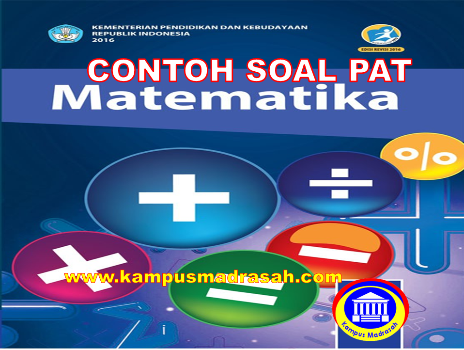 Soal Dan Jawaban Pat Matematika Kelas 8 Smp Mts Kurikulum 2013