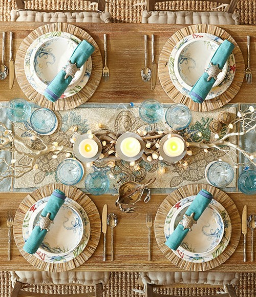 Coastal & Beach Theme Table Runners