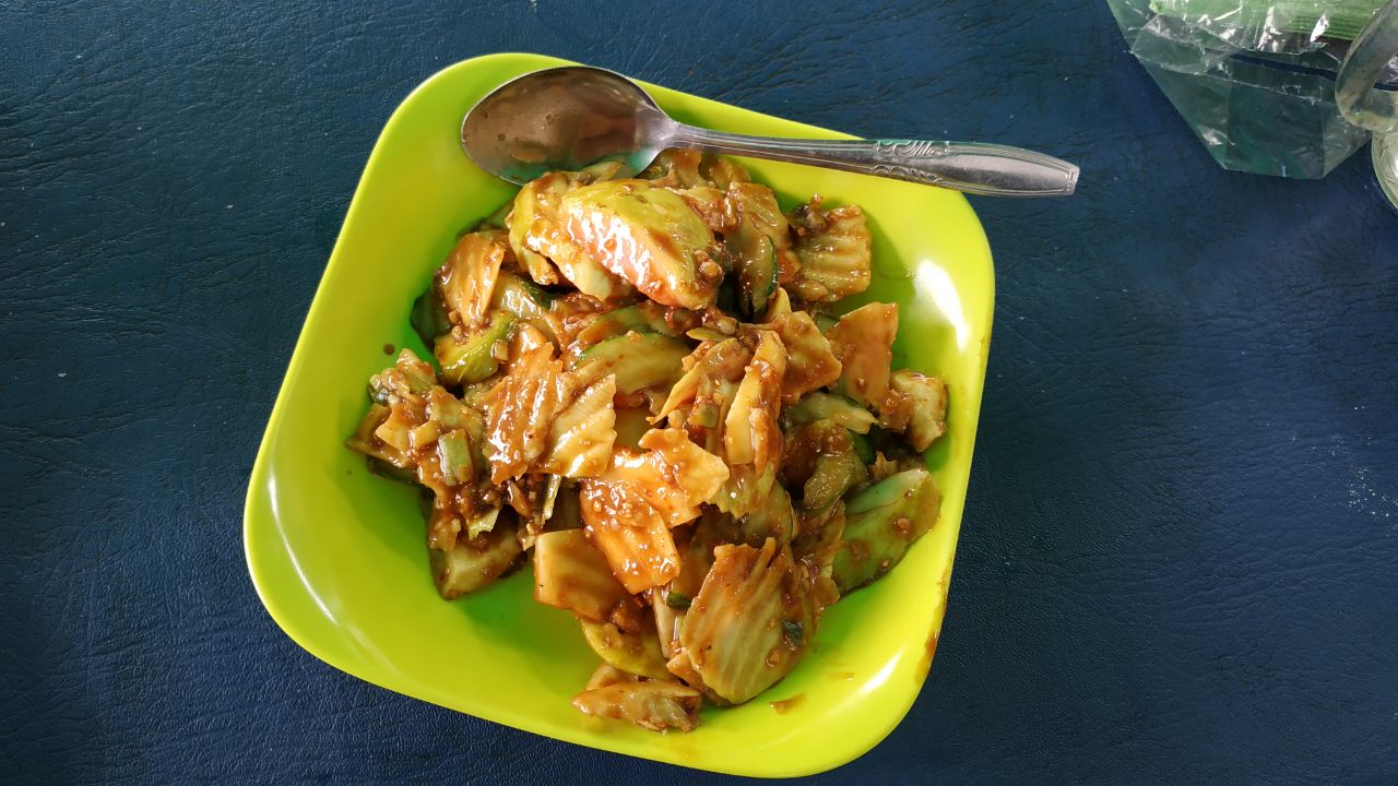 Rujak Ulek Buah Samping Gor Kendal Blogger Kendal
