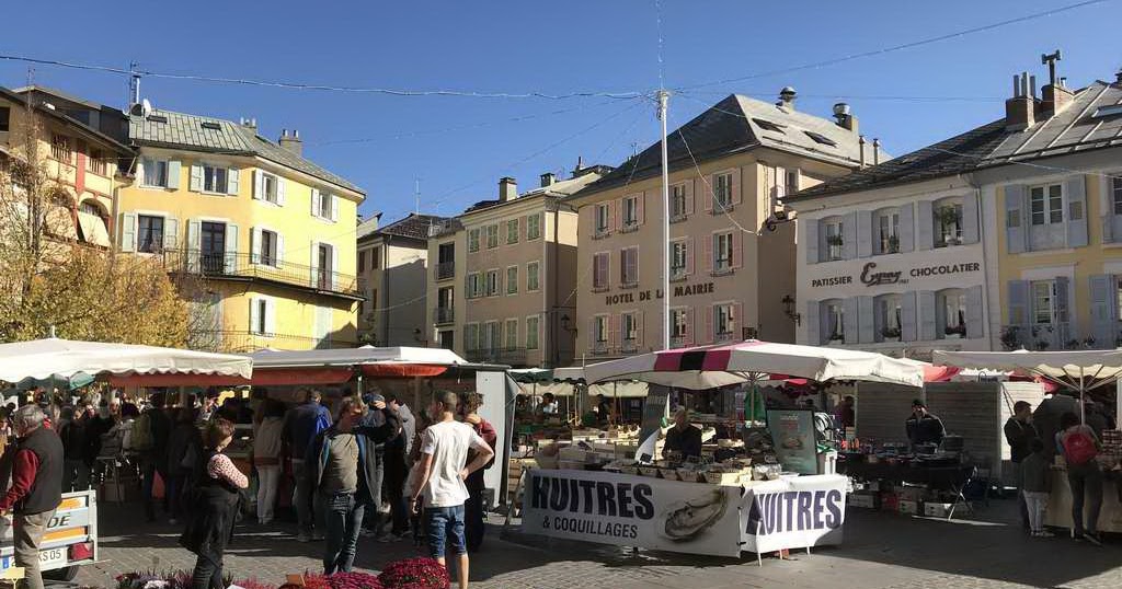 Mes randonnées Le marché d'Embrun