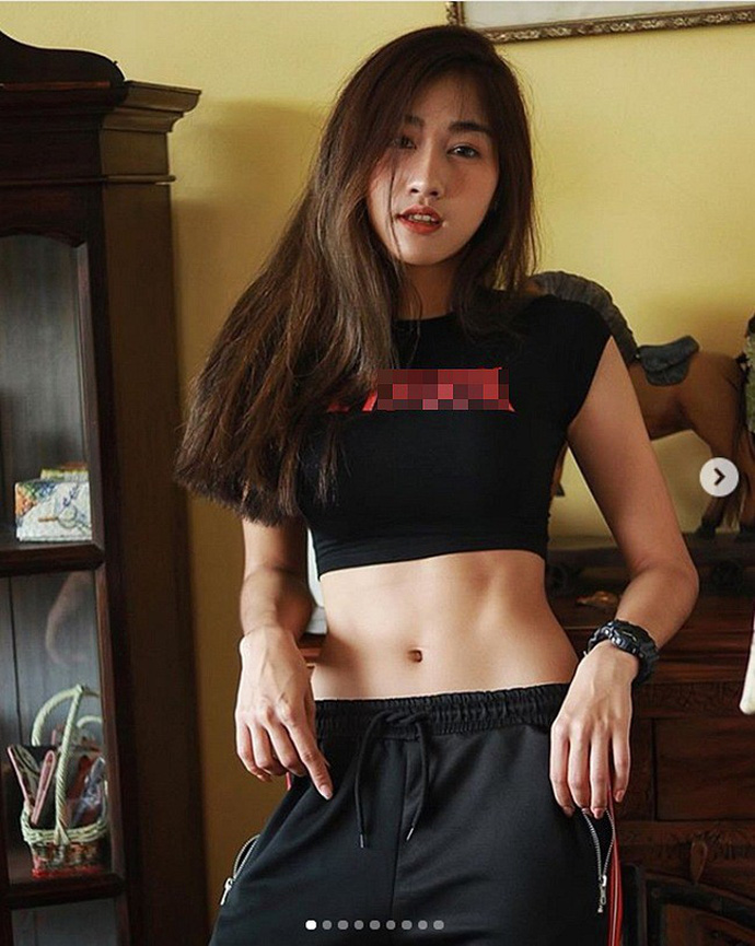 Gục ngã trước vòng một nảy nở của cô nàng hot girl “thể thao” nóng nhất Đông Nam á