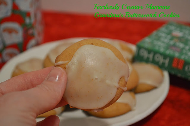 Grandma's Butterscotch Cookies - Fearlessly Creative Mammas