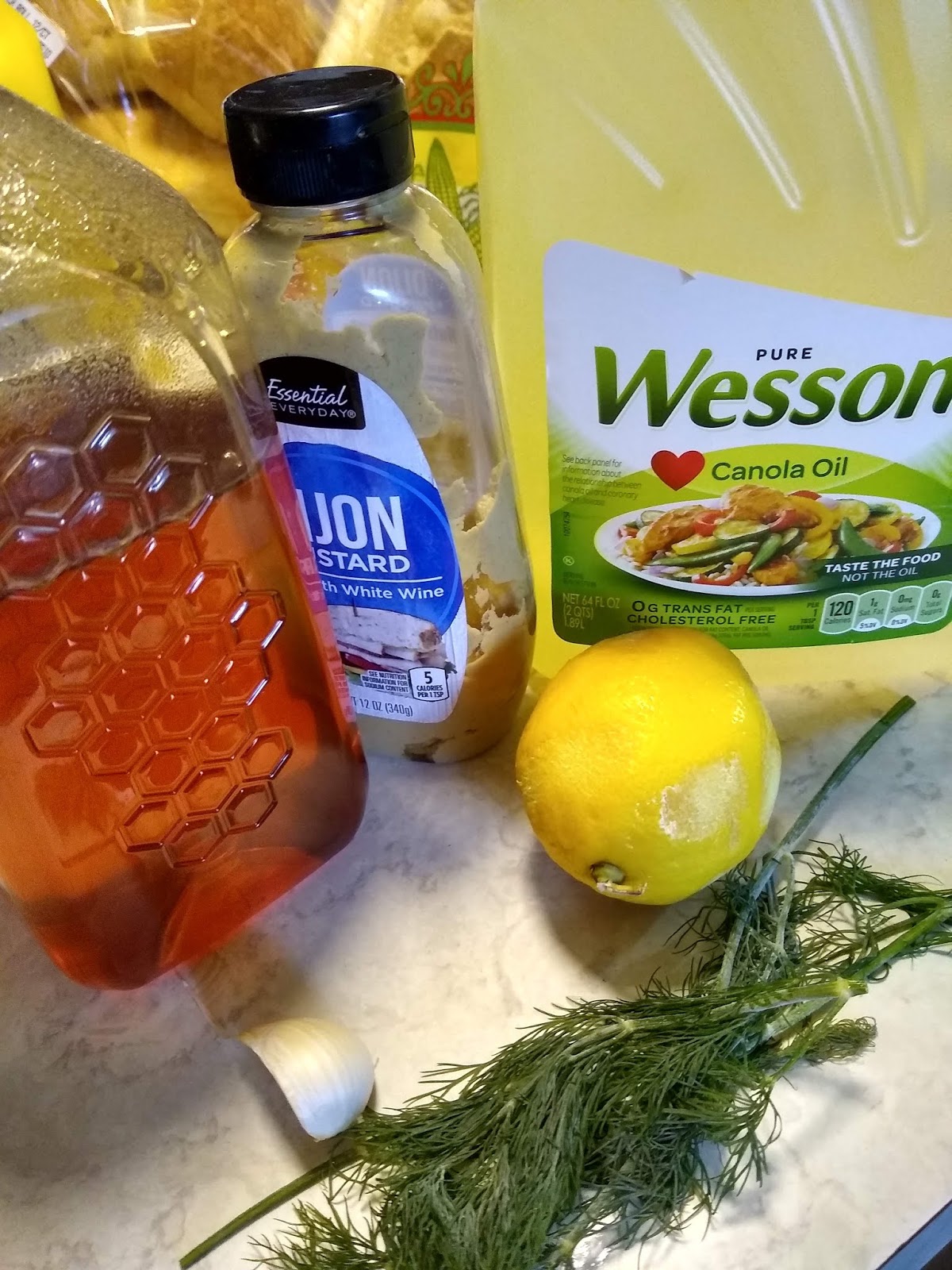 Lemon dill vinaigrette