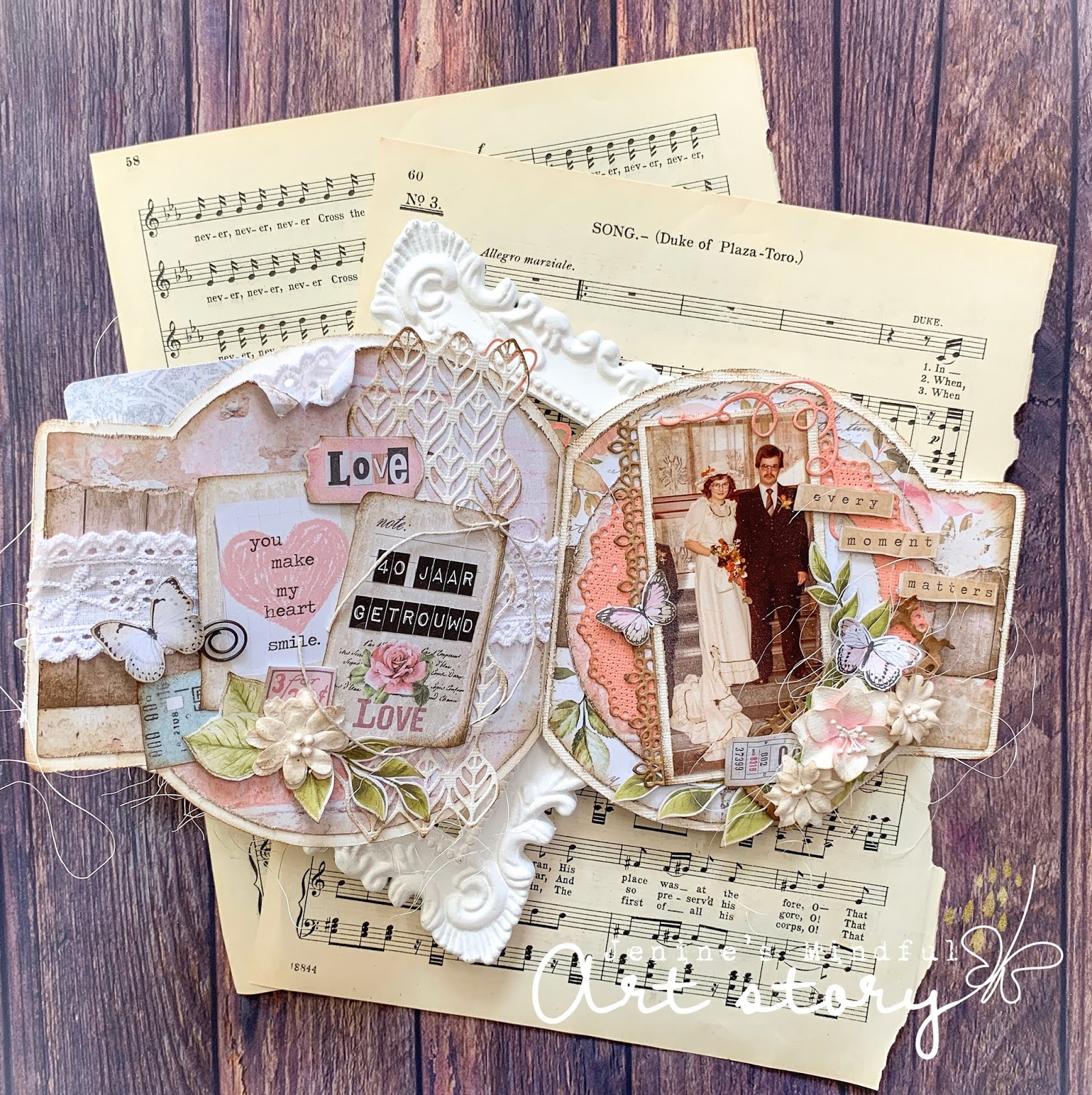 Jenine Siemerink Mini Shape Art Boekje Apricot Honey