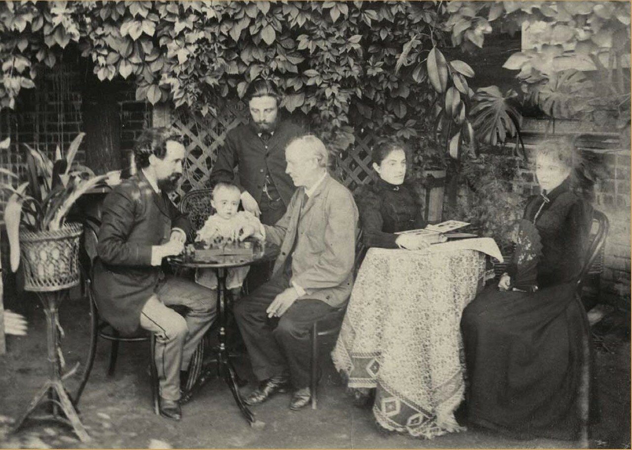 художник уолтер денди садлер. художник эмиль карл рау. викторианская англия 19 век. старая америка. зажиточная крестьянская семья в российской империи.