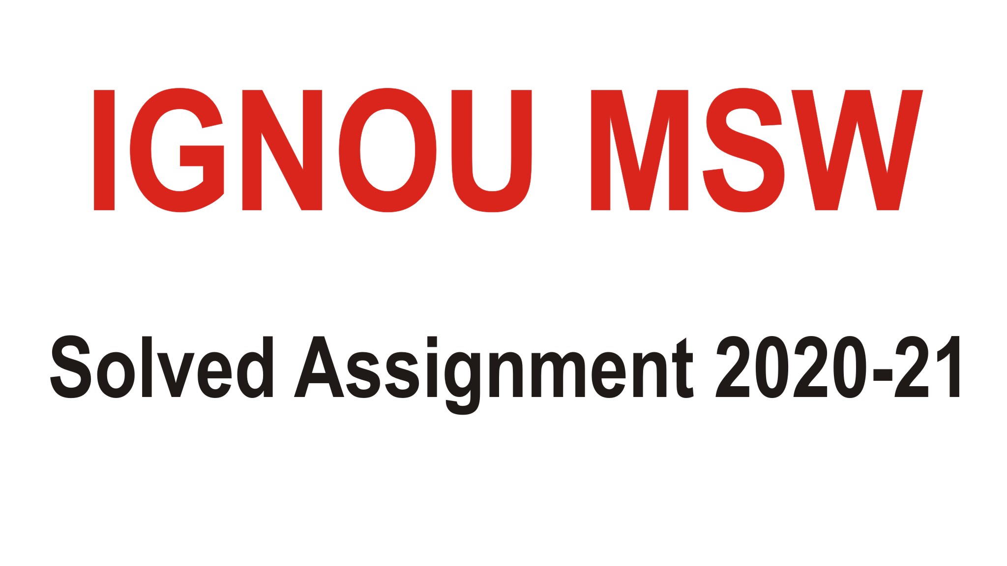 Ignou front page pdf picture