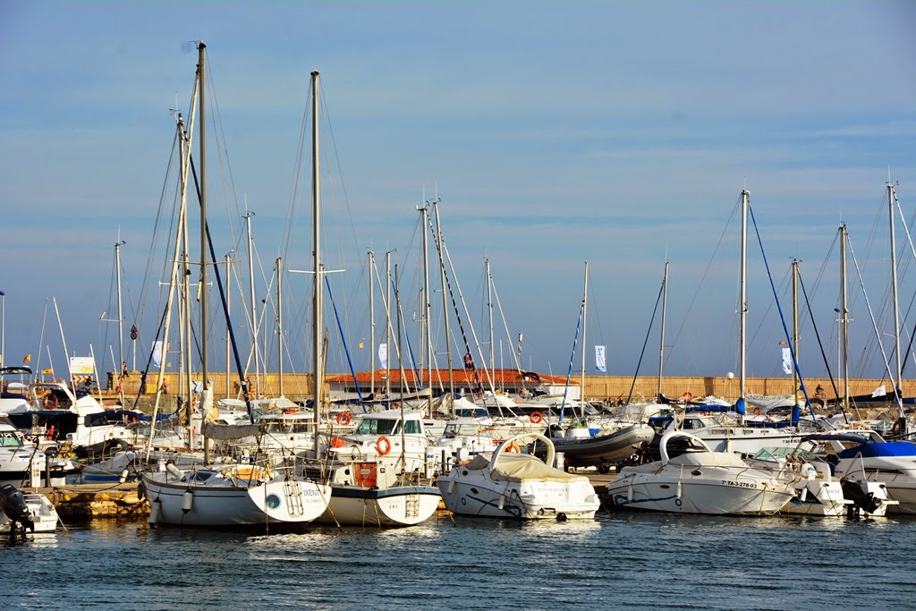 Port of Cambrils sail boats