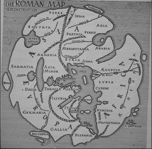 The Roman map