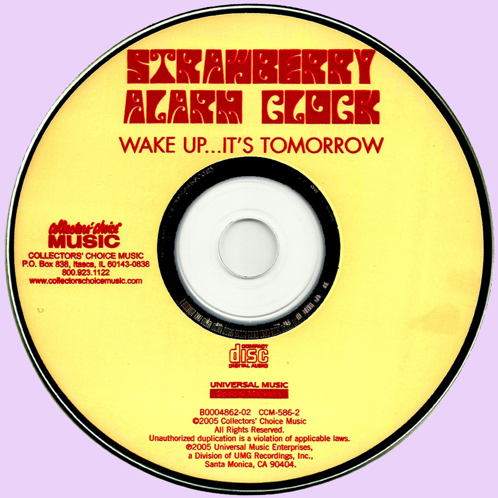 Rockasteria Strawberry Alarm Clock Wake Up...It's Tomorrow (1968 us