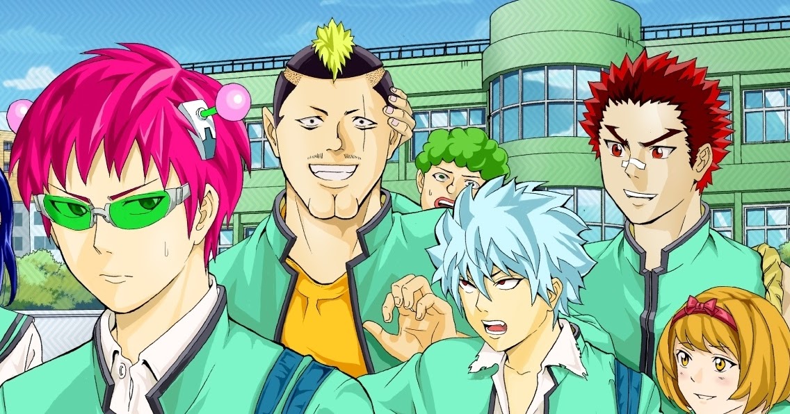 PSI Kusuo Saiki as aventuras de Saiki
