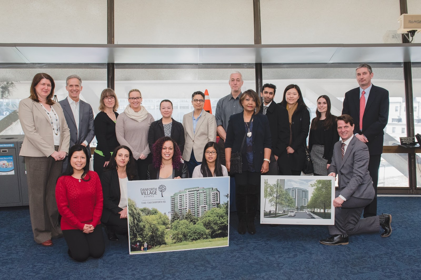 Options Group of Companies Danforth Village Estates Ground Breaking Photos