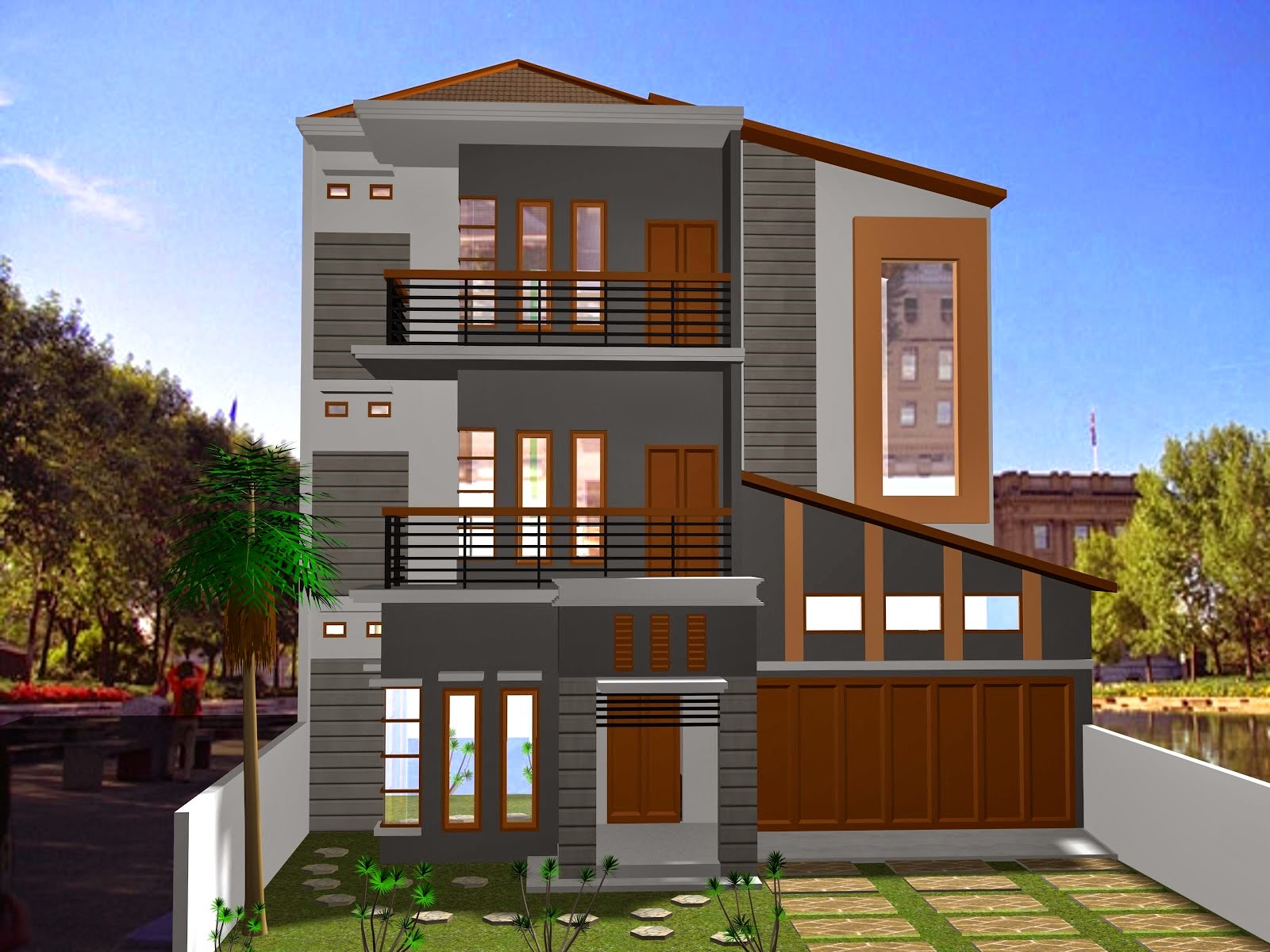 Kumpulan Model Rumah Minimalis 3 Lantai 2021 INFORMASI 
