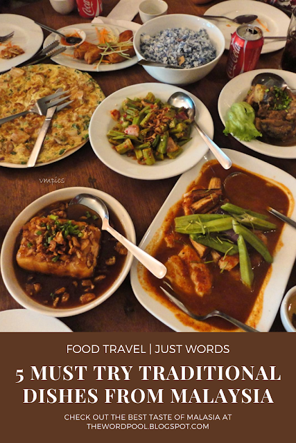 5 Must Try Traditional Dishes from Malaysia. Lets explore some traditional fusion foods from Malaysia shall we? #Malaysia #Malay #Food #Tradition #TravelGuide