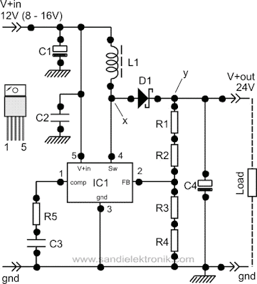 boost converter LM2585