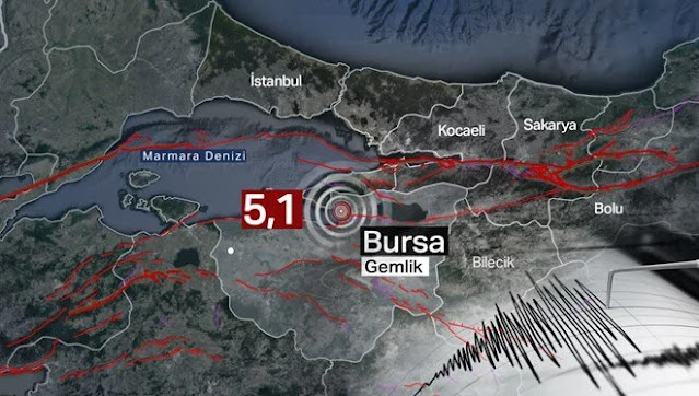 Bursa - Gemlik'te - Deprem