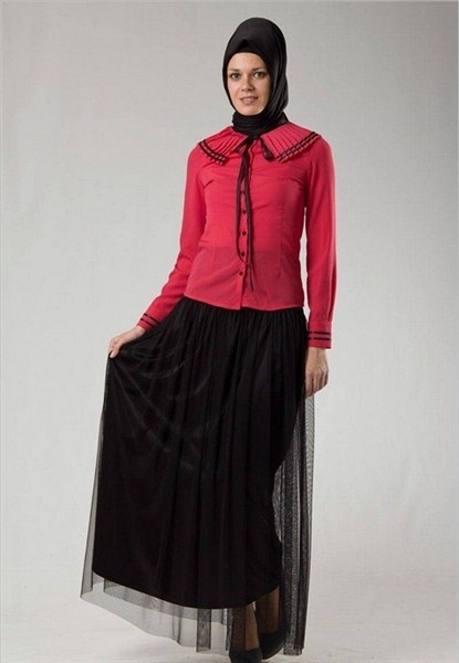 Konsep Modis Fashion Rok Panjang Hijab