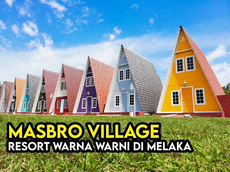 Masbro Village Homestay Melaka Warna Warni Ala Gamcheon Culture Village