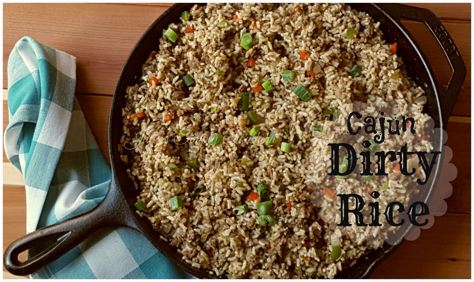 Julia's Simply Southern Cajun Dirty Rice