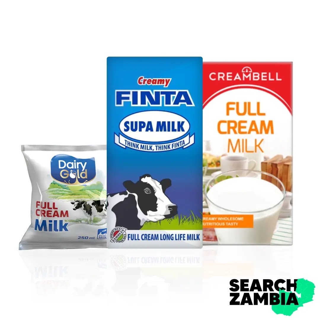 Milk Products/Brands in Zambia (2023) Ranked