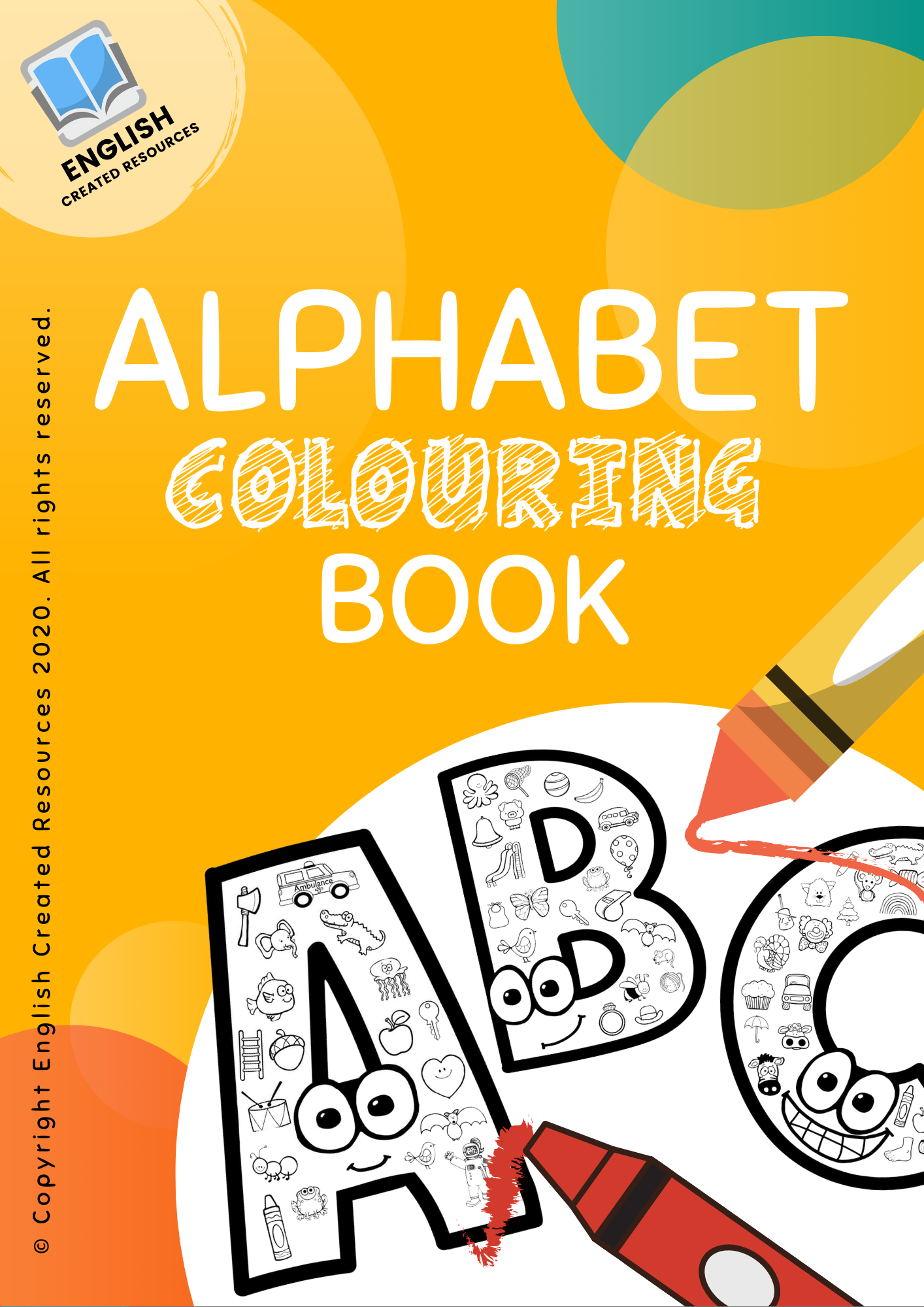 Alphabet Coloring Activity Book Alphabet Coloring Activity Book