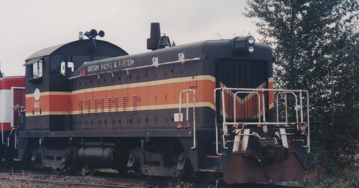 TrainPages Trains in Liberal, Oregon, in September, 1998