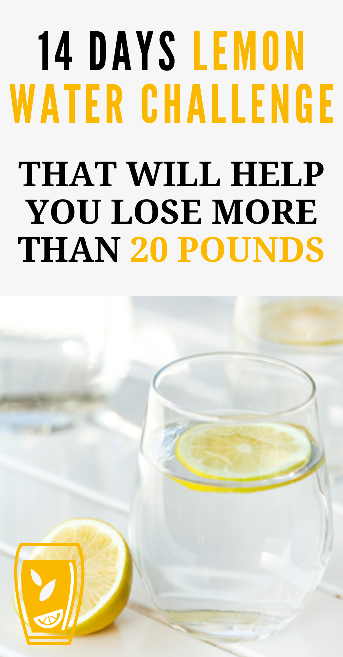 Here’s A 14Day Lemon Water Challenge That Will Help You Lose Weight