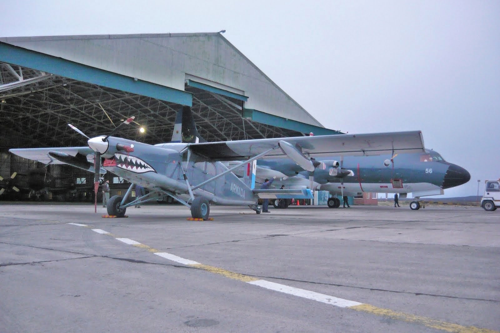La Escuadrilla Aeronaval Antisubmarina (EA2S) en Trelew