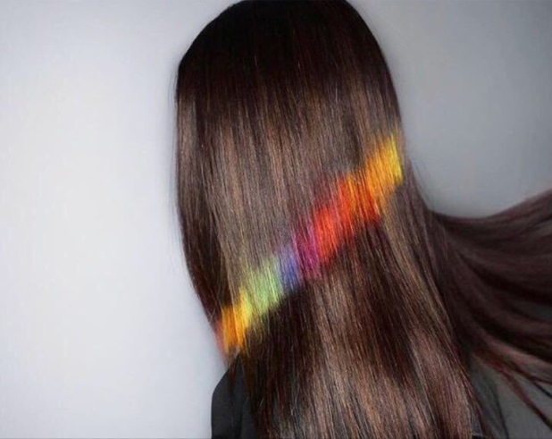 Cheveux arc-en-ciel ~ L'Art du bonheur
