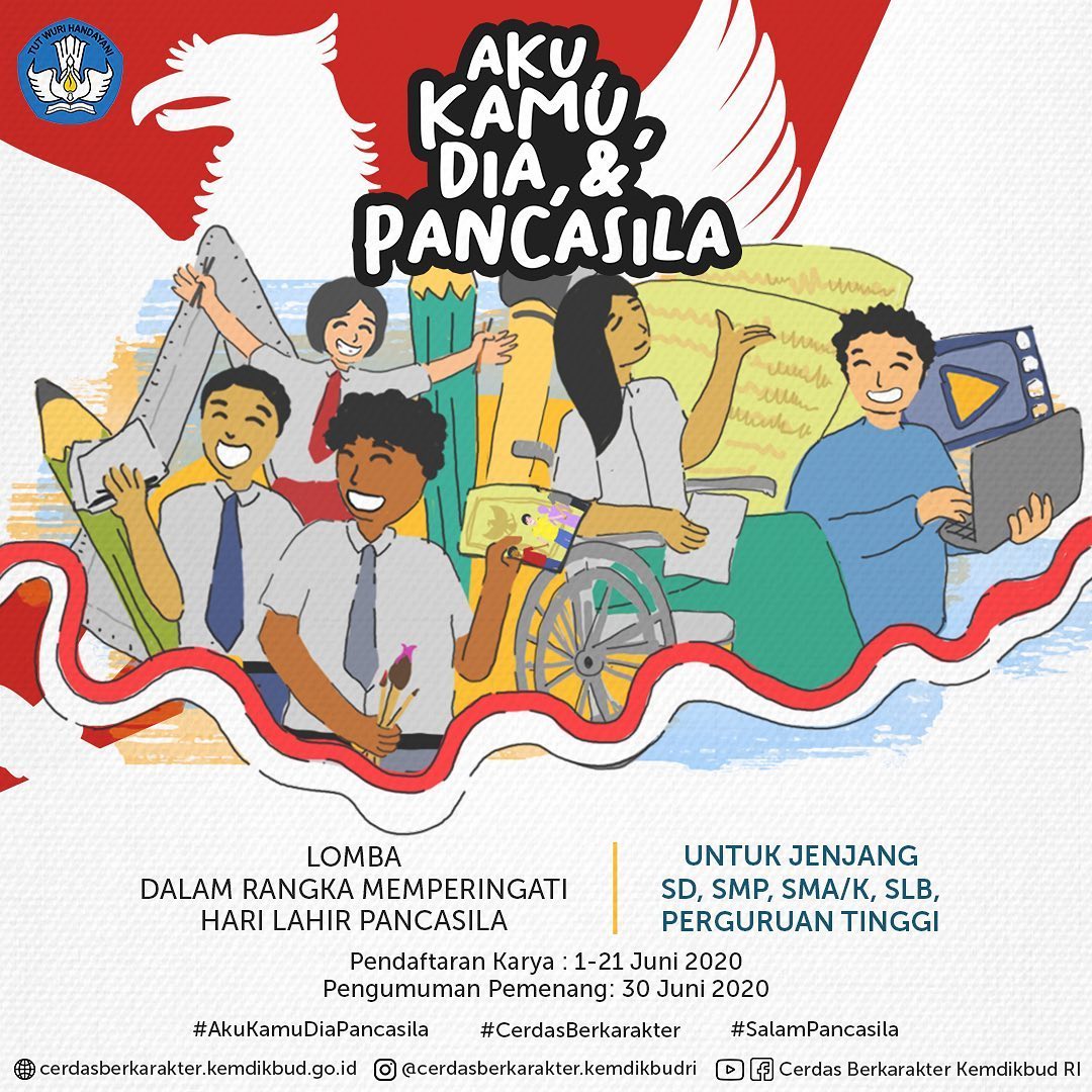 INFO LOMBA CERDAR BERKARAKTER DARI KEMENDIKBUD