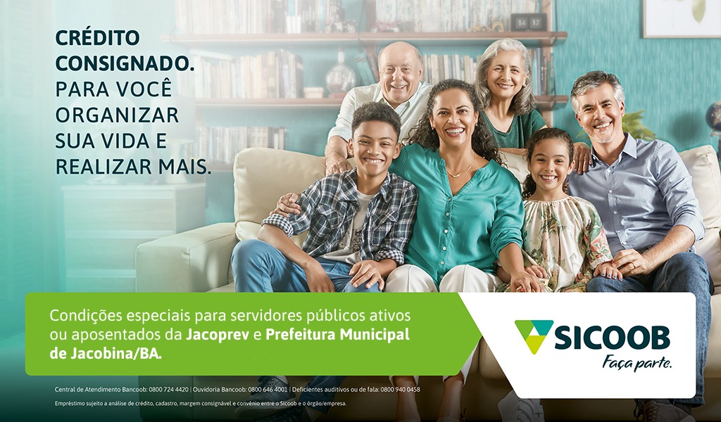 Para organizar a vida: Crédito Consignado do Sicoob