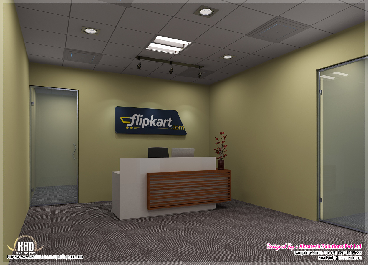 3D Visualizations of interiors and elevations Home Kerala Plans