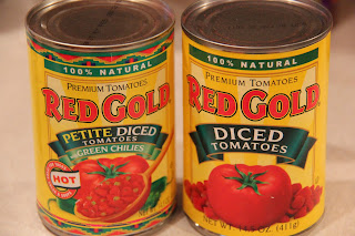 Giveaway ~ Red Gold Tomato Gift Pack Recipe: Beef Enchilada Soup featuring Red Gold Tomatoes